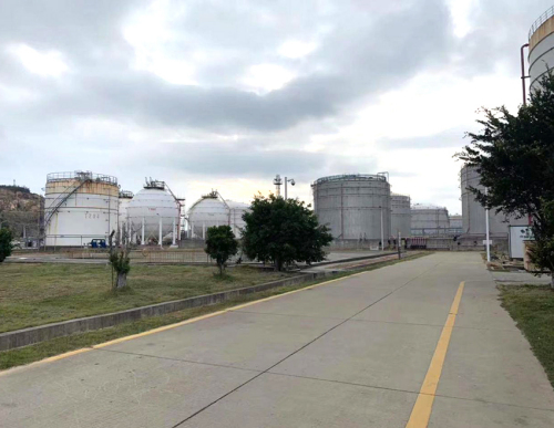 福建古雷半岛大型储罐清洗